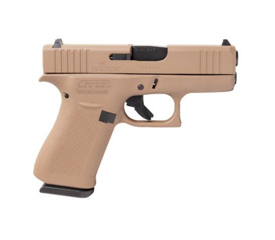 Glock 43X 9mm Pistol, Dark Earth – ACG-00863