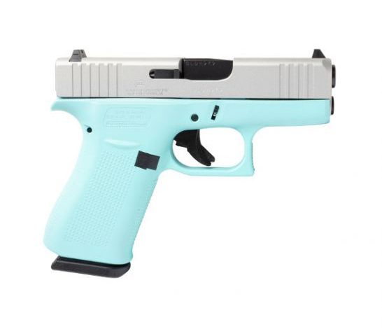 Glock 43X 9mm Pistol, Robin’s Egg Blue – ACG-00865