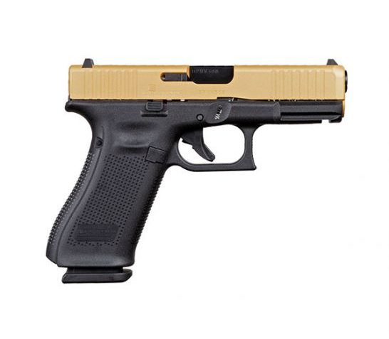 Glock 45 9mm Pistol, Gold Slide – ACG-57035