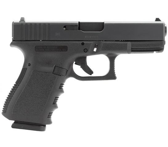 Glock 19 Gen 3 9mm Pistol, Black TALO Exclusive – G1915US