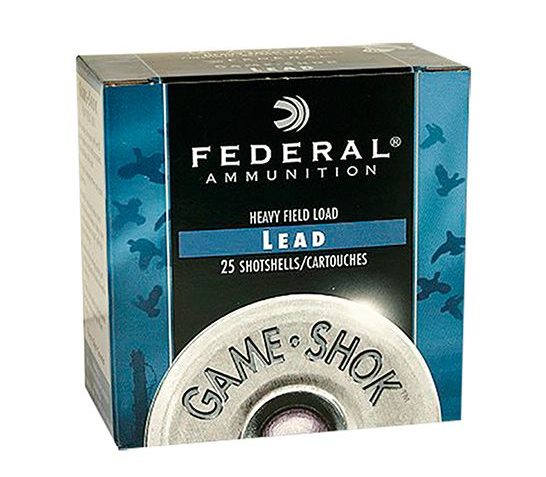 Federal 12ga 2.75" 1oz #7.5 u201cGame-Shoku201d Game Load Shotshell Ammunition 25rds – H121 7.5