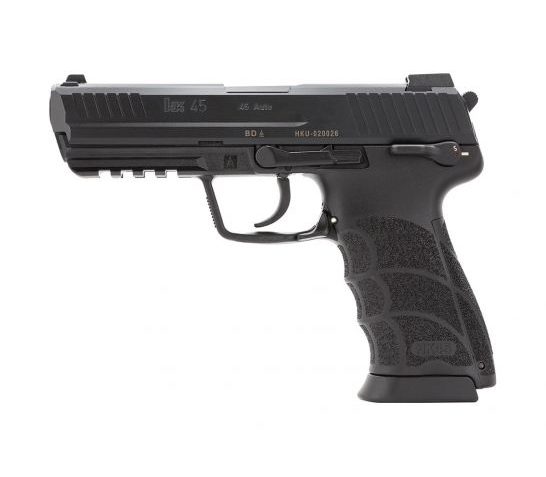 H&K HK45V1 DA/SA .45 ACP Pistol With Safety/Decocker, Black – 81000027