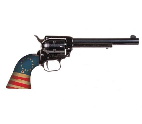 Heritage Rough Rider 4.75" .22 LR Revolver, 1776 Flag – RR22B4WBRN35