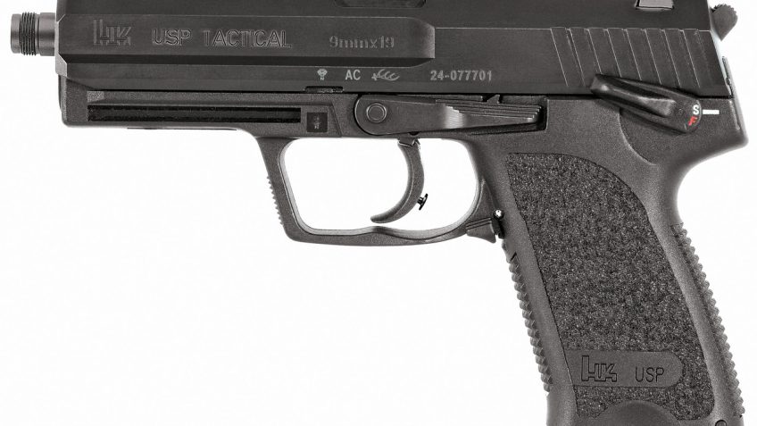 Heckler and Koch USP9 Tactical V1 9mm 4.86" Barrel 15-Rounds