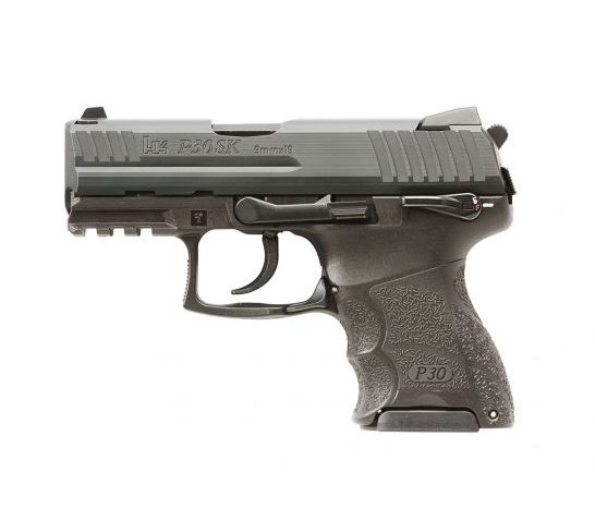 HK P30SK V3 DA/SA 10 Round 9mm Pistol, Black – 81000088