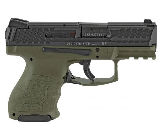 HK VP9SK 9mm Pistol, OD Green/Black – 81000647