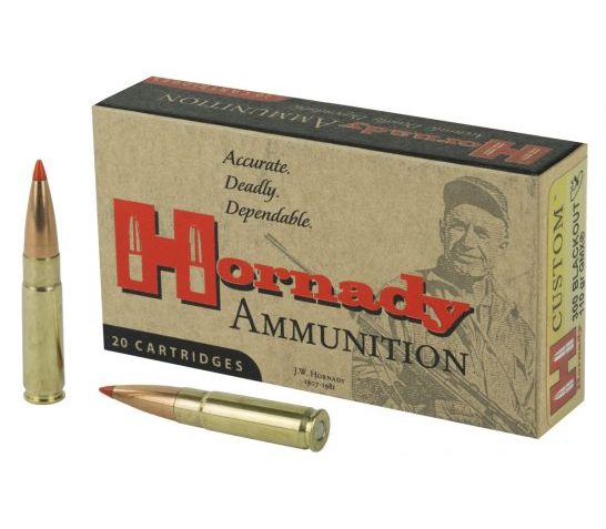 Hornady Custom 110 gr GMX .300 Blackout Ammo, 20/box – 80879