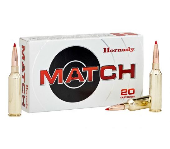 Hornady Match 108 gr ELD 6mm ARC Ammunition, 20 Rounds – 81608