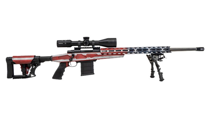 Howa APC 6.5 Creedmoor, 24" Carbon Fiber Barrel, RWB Flag, 10rd