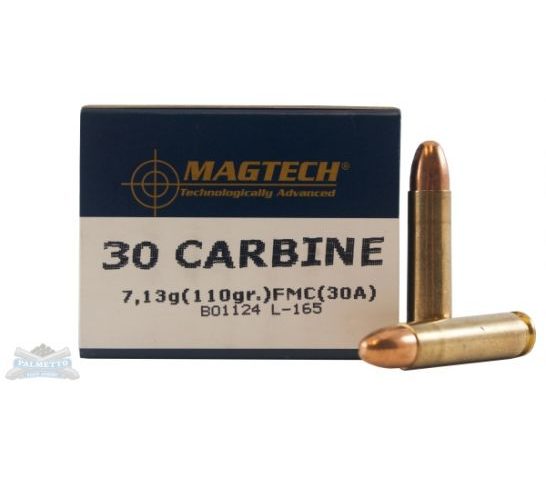 Magtech 30 Carbine 110gr FMJ Ammunition 50rds – 30A