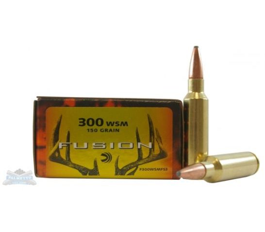 Federal 300 WSM 150gr Fusion Ammunition 20rds – F300WSMFS3