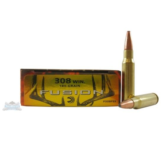 Federal 308 180gr Fusion Ammunition 20rds – F308FS3