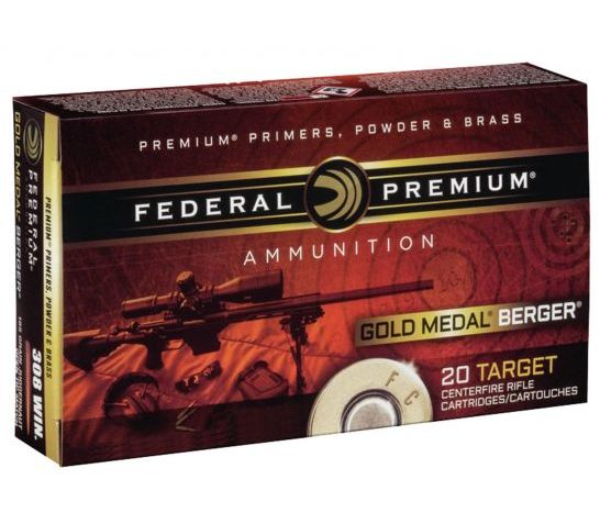 Federal 308 Win. 185gr Berger Juggernaut OTM Tactical Ammunition, 20 Round Box – GM308BH185