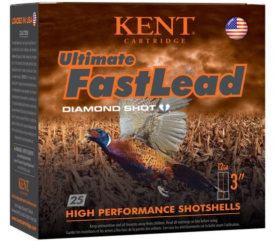 Kent Cartridge Ultimate Fast Lead 12 Gauge 3" 1 3/4 oz 5 Shot, 25 Rounds – K123UFL505