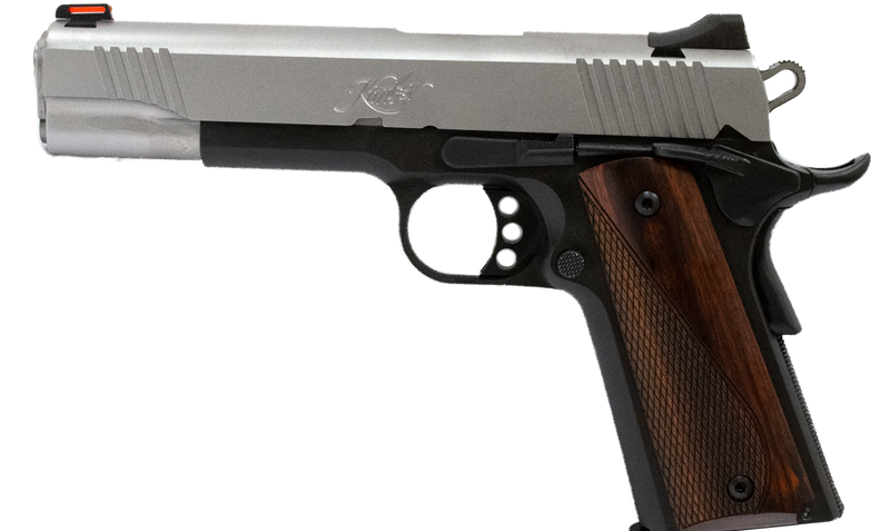 Kimber Stainless LW Two-Tone .45 ACP 5" Barrel 8-Rounds with Cocobolo Wood Grips