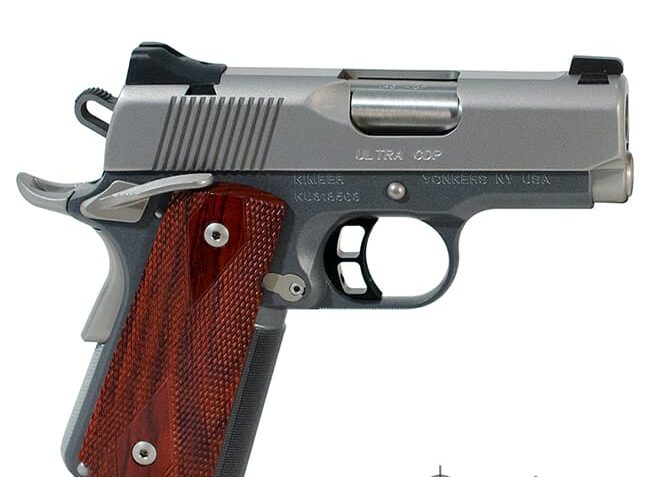 Kimber 1911 Ultra CDP 45 Auto (ACP) 3in Stainless/Charcoal Gray Pistol –