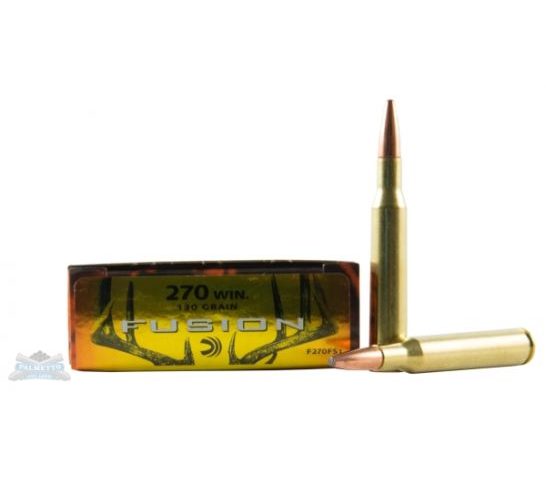 Federal Fusion .270 Win 130gr Soft Point 20 Rounds Ammunition – F270FS1