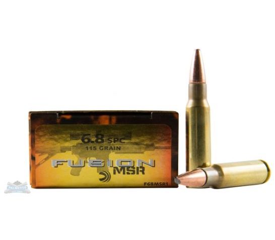 Federal 6.8 SPC 115gr Fusion MSR Ammunition 20rds 0 F68MSR1