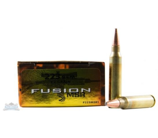 Federal 223 62gr Fusion MSR Ammunition 20rds – F223MSR1