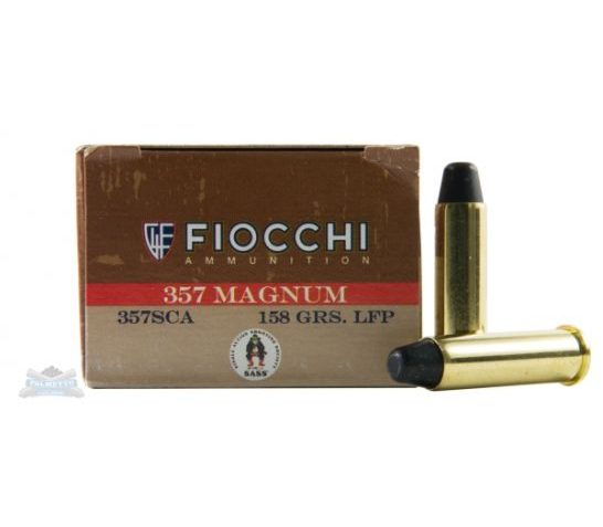 Fiocchi .357 Magnum 158gr Cowboy 50 Rounds Ammunition – 357CA