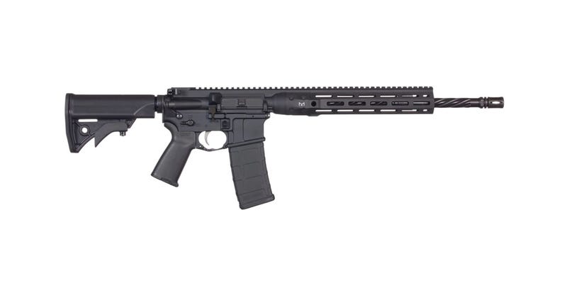 LWRC DI M-LOK AR-15 Semi Auto Rifle 5.56 NATO 16.1-Inch 30 Rd Modular One Piece M-LOK Free Float Rail