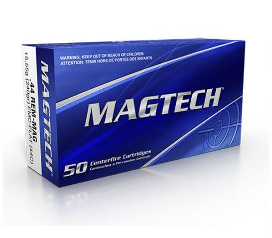 Magtech 240 gr FMJ .44 Magnum Ammunition, 50 Rounds – 44C