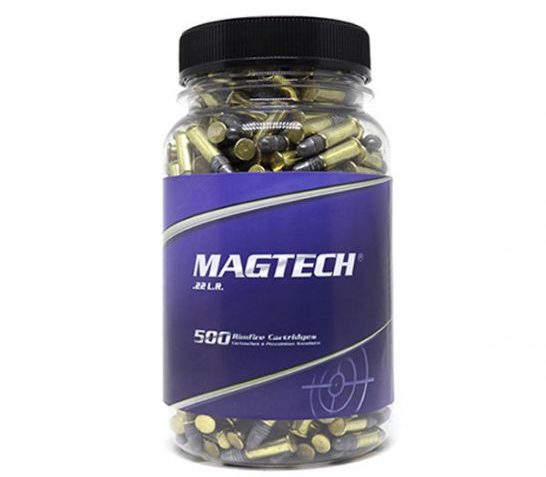 Magtech Standard Velocity 40 gr LRN .22 LR Ammunition, 500 Rounds – 22B