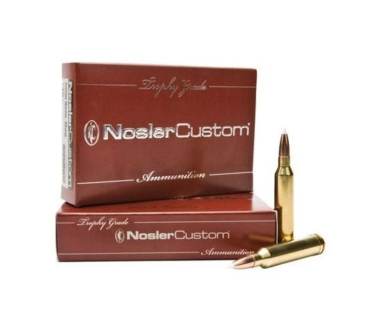 Nosler Trophy Grade 300 RUM 180 grain E-Tip Lead Free Rifle Ammo, 20/Box – 60067