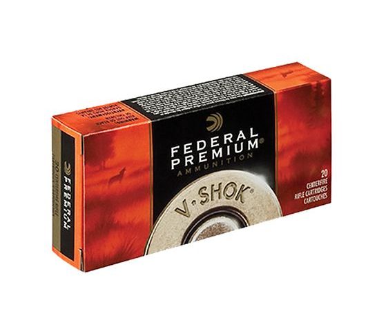 Federal 222 Remington 43gr TNT Green V-Shok Ammunition 20rds – P222D