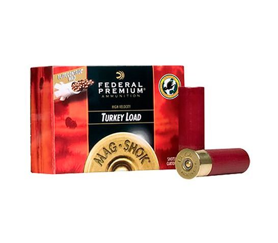 Federal 12ga 2.75" Max 1.5oz #4 Mag-Shok HV w/FliteControl Turkey Shotshells 10rds – PFC156F 4