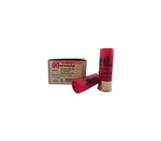 Hornady 12ga #5 Nickel 3" Heavy Magnum Turkey Ammunition 10rds – 86241