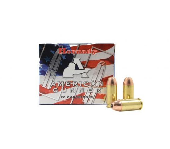 Hornady .40 S&W 180gr XTP American Gunner Ammunition, 20 Round Box  – 91364