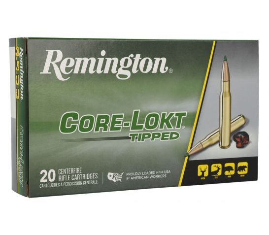 Remington Core Lokt Tipped 180 gr 308 Winchester Ammunition, 20 Rounds – 29041