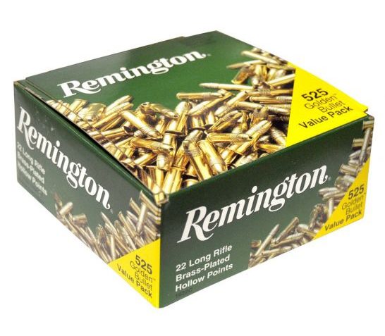 Remington High Velocity Rimfire 36 gr HP .22 LR Ammunition, 525 Rounds – 1622c