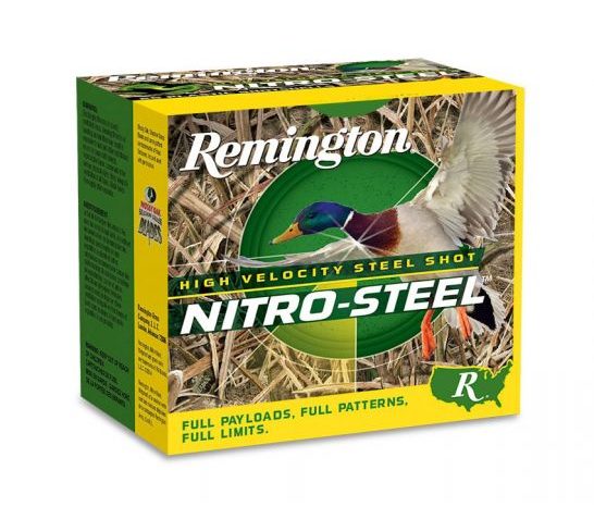 Remington Nitro Steel 20 Gauge 3" 1 oz 4 Shot 25 Rounds – NSI20M4