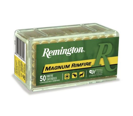 Remington Premier Magnum Rimfire 40 gr JHP 22 WMR Ammunition, 50 Rounds – 21170