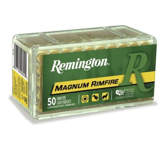 Remington Premier Magnum Rimfire 40 gr PSP 22 WMR Ammunition, 50 Rounds – 21172