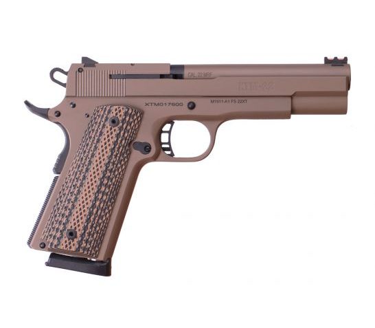 Rock Island Armory XT22 .22 WMR 1911 Pistol, FDE – 56786