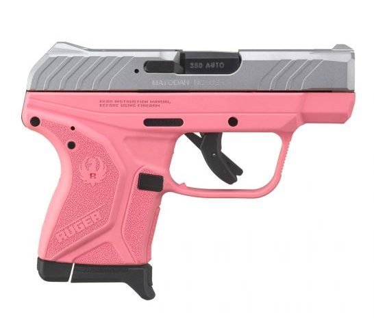 Ruger LCP II .380 ACP Pistol, Pink/Aluminum – 13707