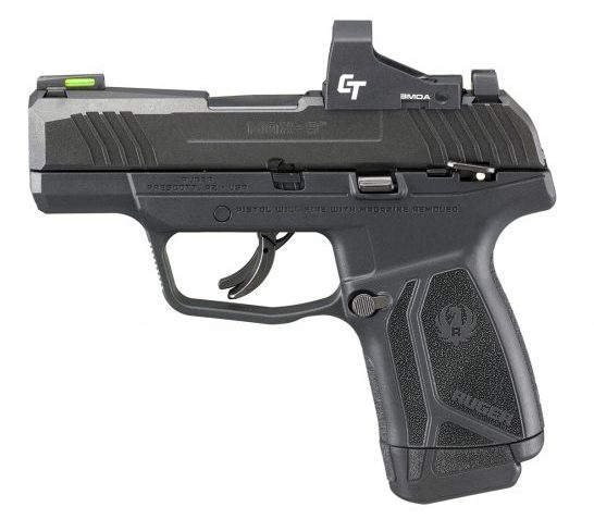 Ruger Max 9 9mm Pistol With Crimson Trace Reflex Sight, Black – 3504