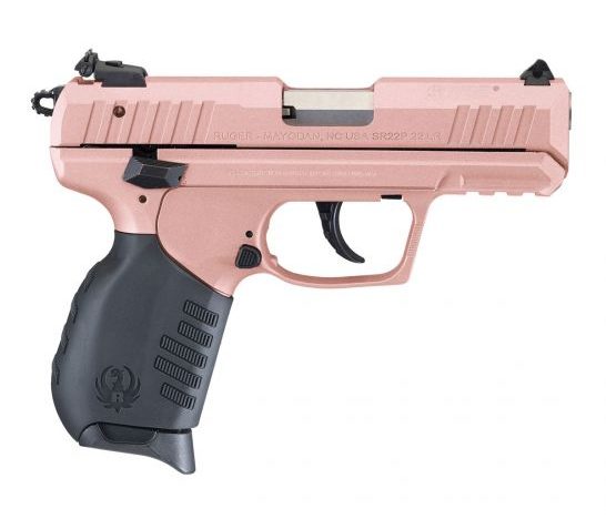 Ruger SR22 3.5" .22 LR Pistol, Rose Gold – 3647