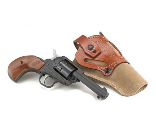 Ruger Wrangler .22 LR Revolver With Bird’s Head Grip And DeSantis Holster, Black – 2030