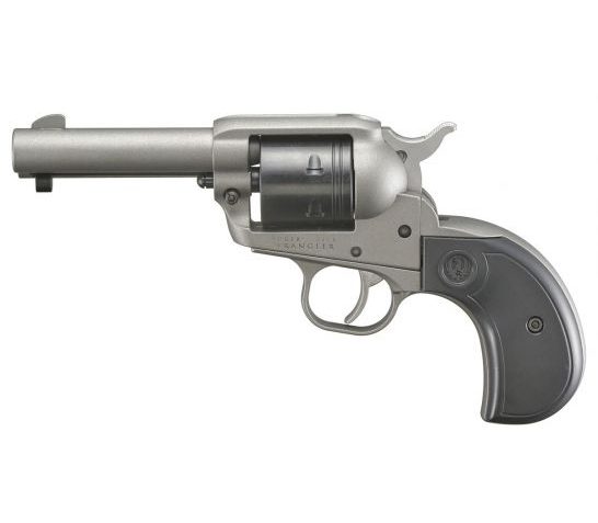 Ruger Wrangler 3.75" .22 LR Revolver With Birdshead Grip, Silver Cerakote – 2016