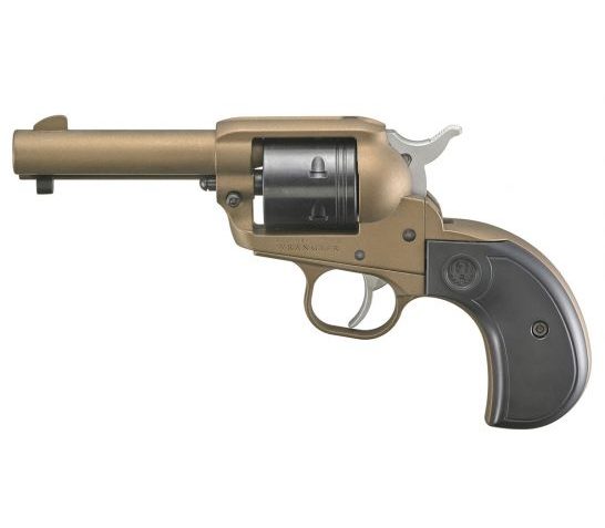 Ruger Wrangler 3.75" .22 LR Revolver With Birdshead Grips, Bronze – 2017