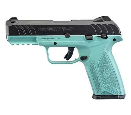 Ruger Security-9 9mm TALO Edition Black & Turquoise Pistol – 3821