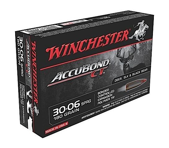 Winchester 30-06 180gr Accubont CT Rifle Ammunition 20rds – S3006CT