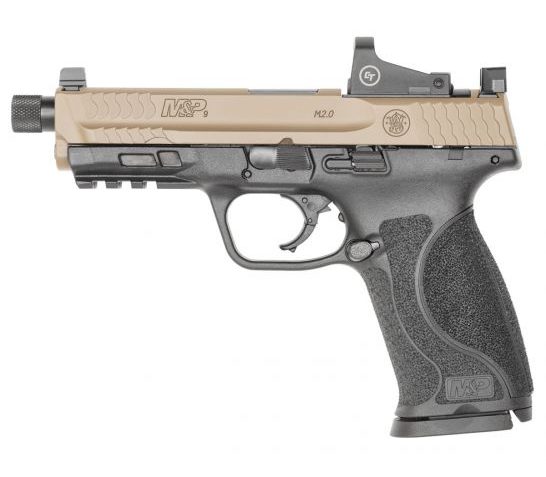 S&W M&P 2.0 OR Spec Series Kit 9mm Pistol, FDE/Black – 13450