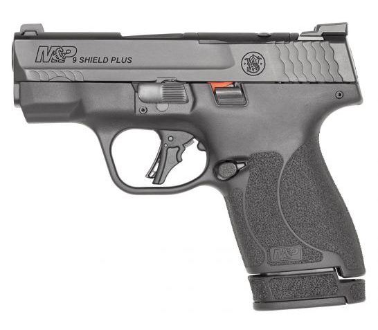 S&W M&P Shield Plus Optics Ready 9mm Pistol, Black – 13534