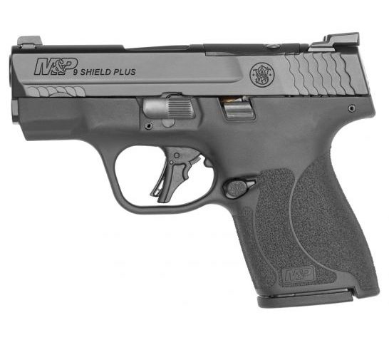 S&W M&P Shield Plus Optics Ready 9mm Pistol, Black – 13558