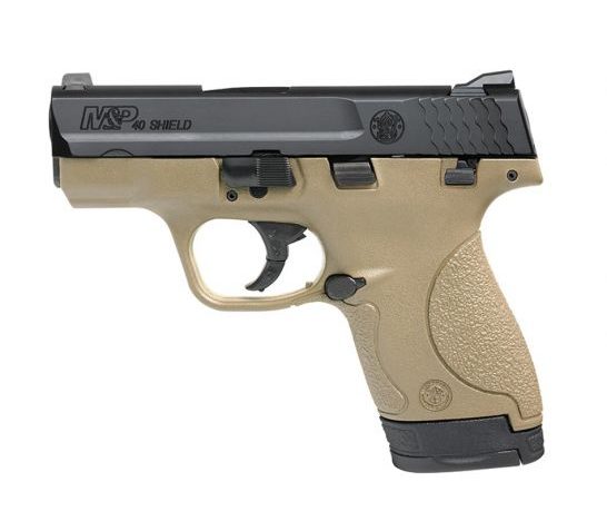 Smith & Wesson M&P SHIELD .40 S&W With Thumb Safety, FDE – 10180